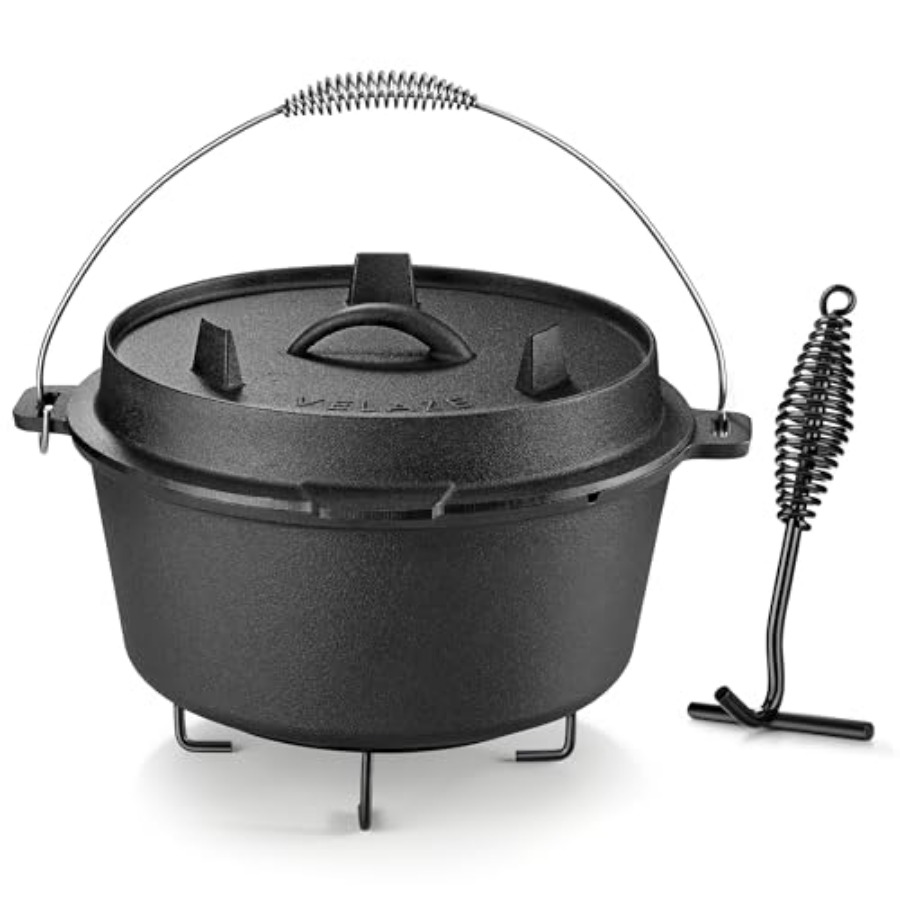 Camping Dutch Oven Pre-Seasone - Camp Dutch Oven Cast recensie en prijs