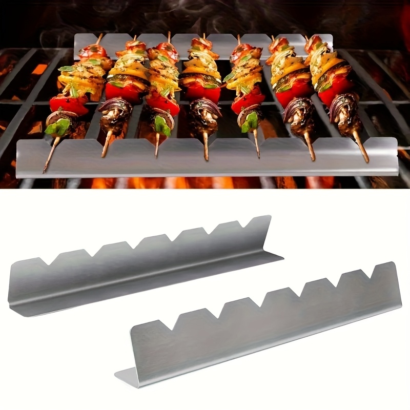 2pcs Kebab Rack Kebab Stands S - Camping Cooking Utensil Holder recensie en prijs