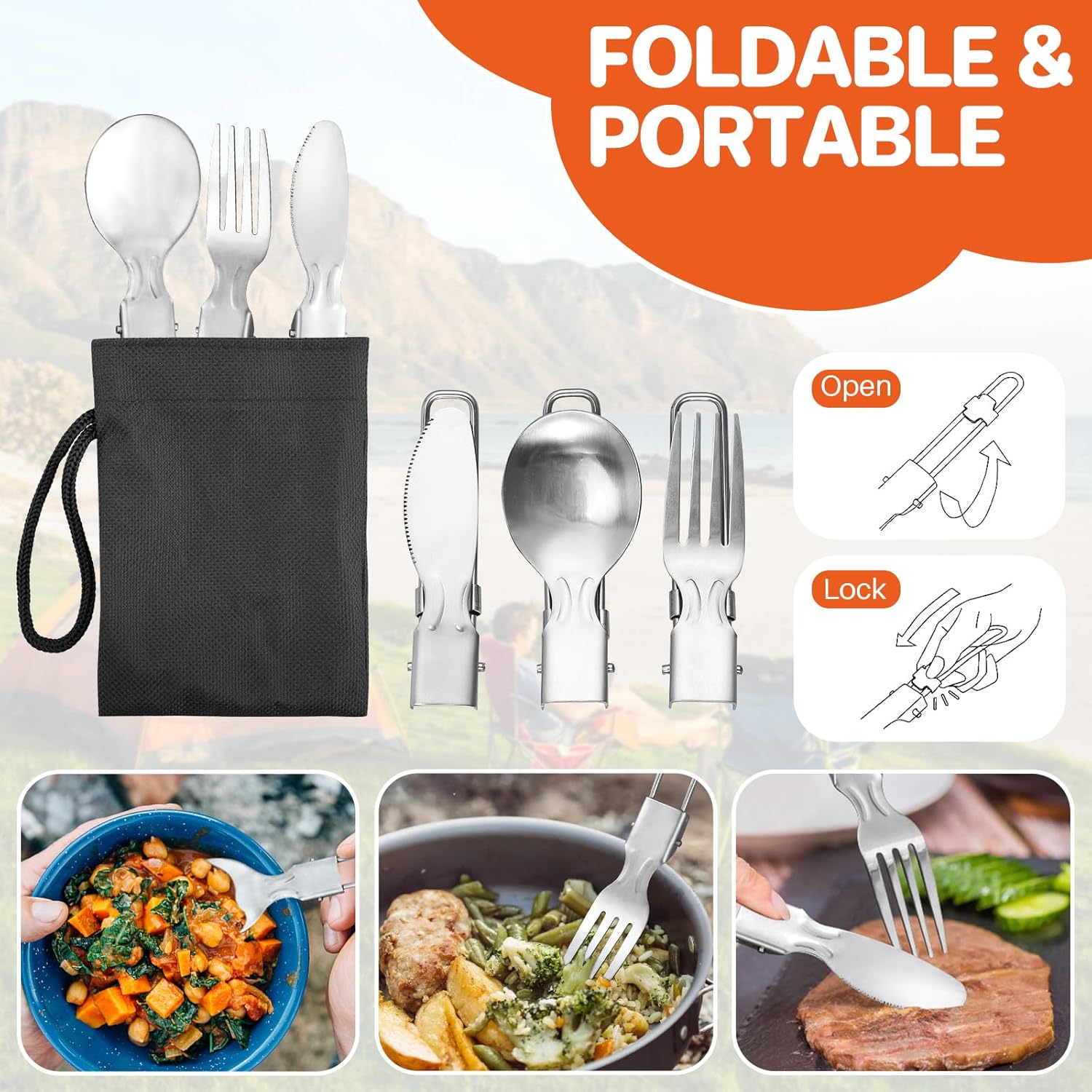 Non-Stick Camping Cookware Set - Camping Cooking Kits recensie en prijs