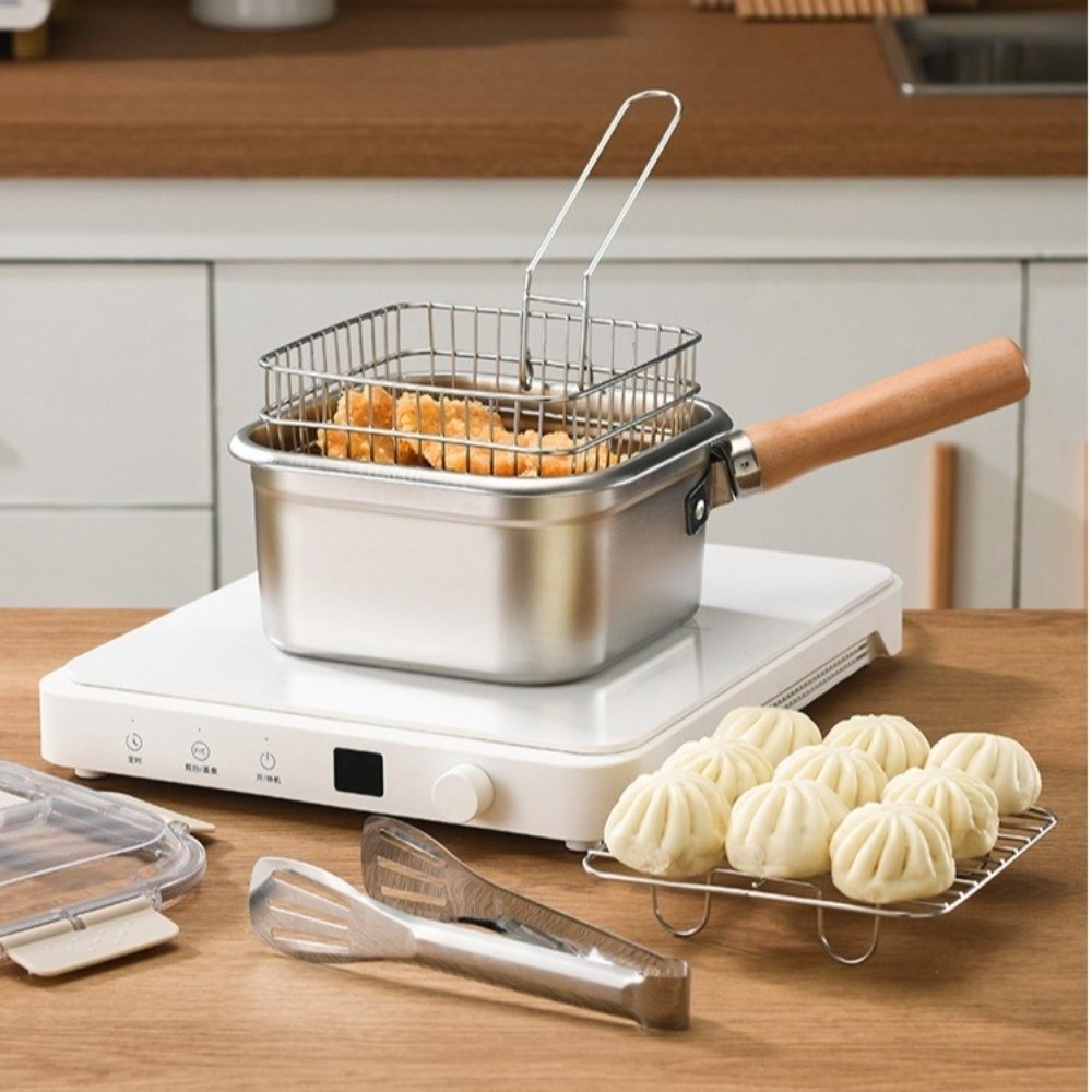 Portable Stainless Steel Fryin - Camping Cooking Basket recensie en prijs