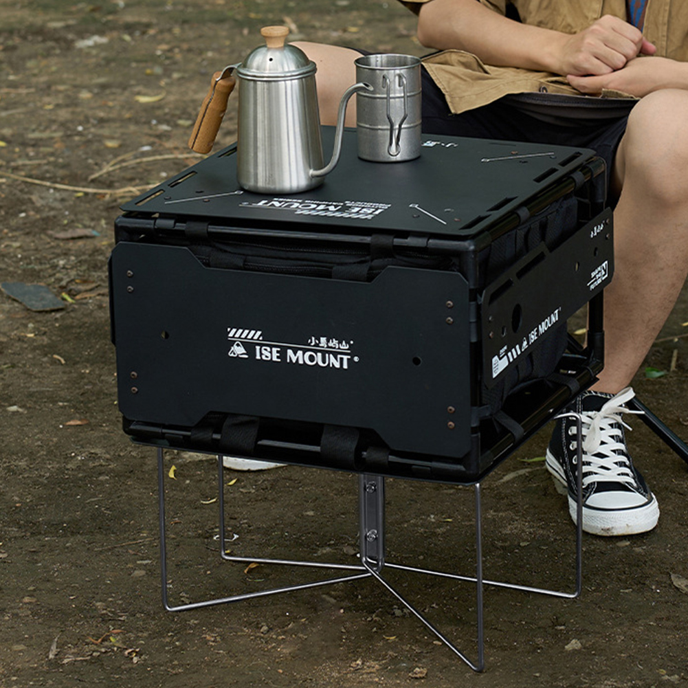 Aluminum Alloy Box Stand with  - Camping Cooking Utensil Holder recensie en prijs