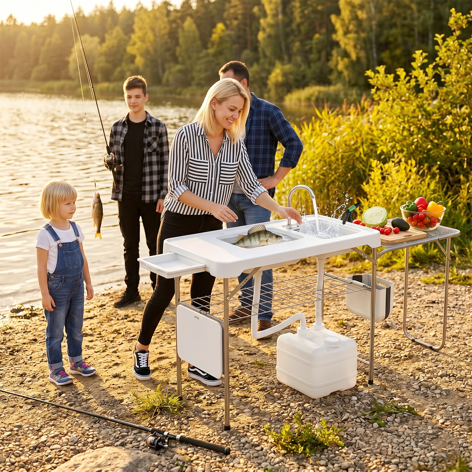 Fish Cleaning Table, Folding C - Camp Grill Portable Folding recensie en prijs