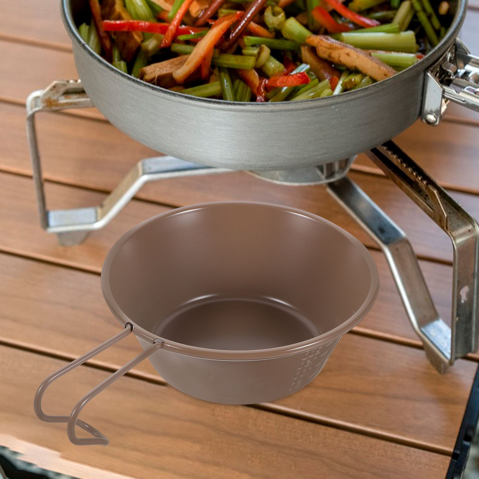 Stainless Steel Camping Bowl H - Camping Cooking And Drinking recensie en prijs