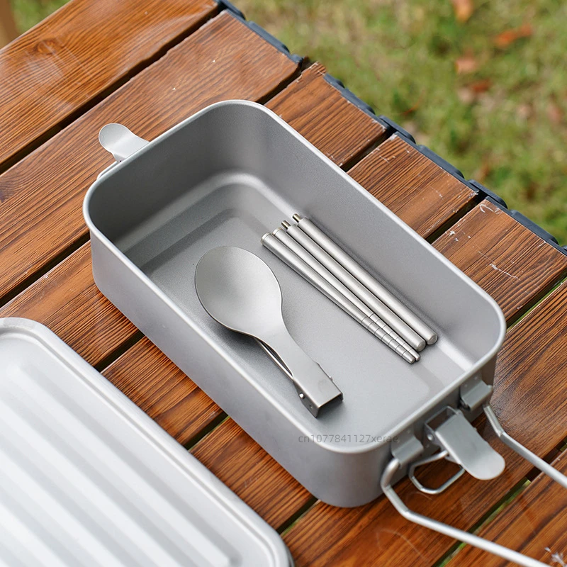 Outdoor Pure Titanium Square L - Mess Kit Titanium recensie en prijs