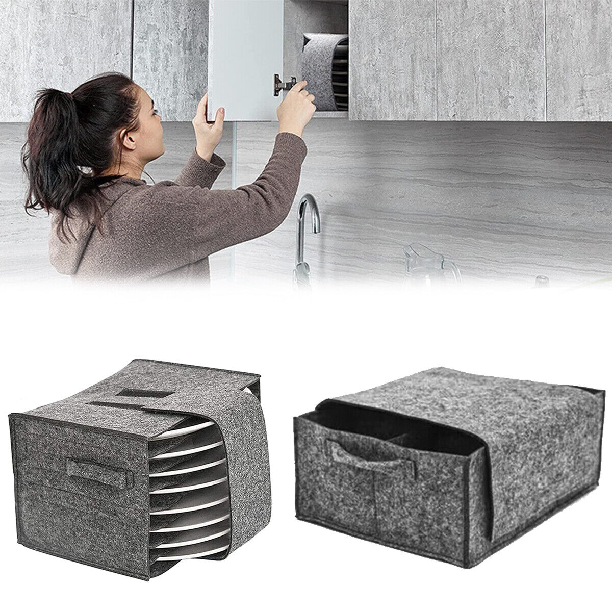 Caravan Felt Plate Dish Cup St - Camping Cooking Utensil Holder recensie en prijs