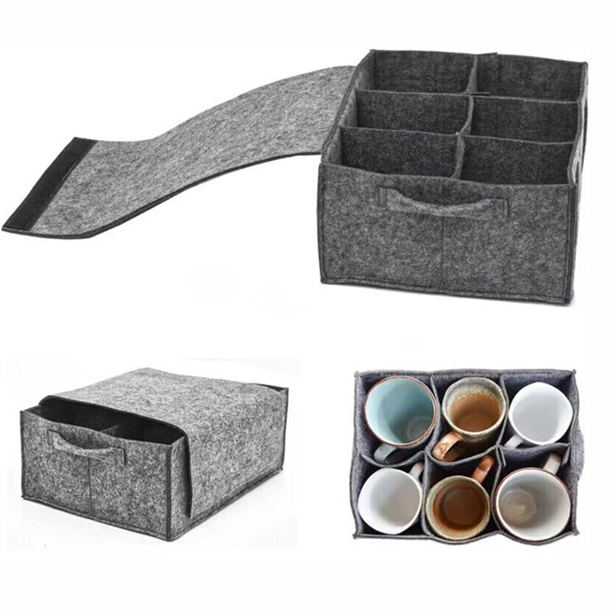 Caravan Felt Plate Dish Cup St - Camping Cooking Utensil Holder recensie en prijs
