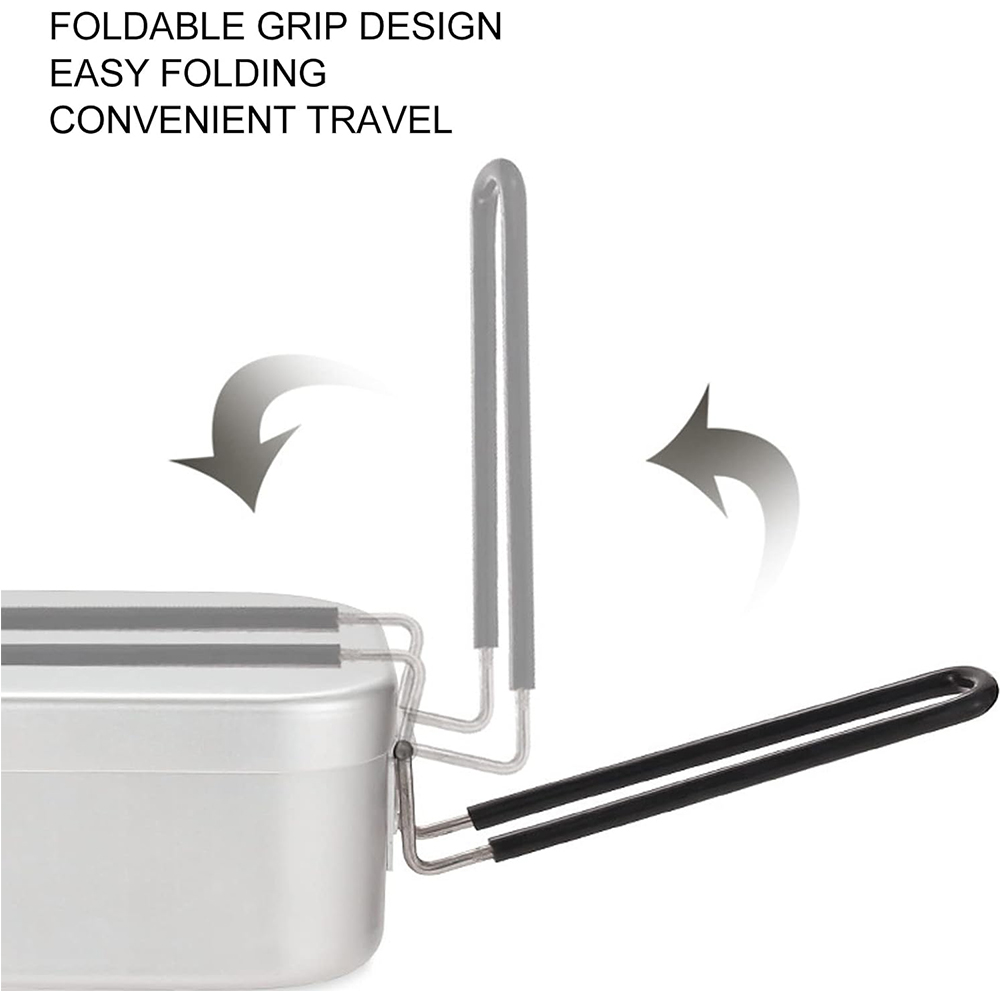 800ML Aluminum Lunch Boxes Out - Camping Cooking Kits recensie en prijs