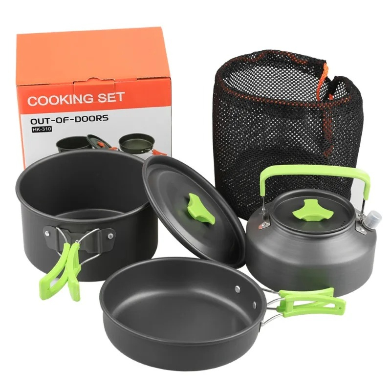 Camping Cooking Set, Outdoor K - Camping Cooking Pot Stainless Steel recensie en prijs