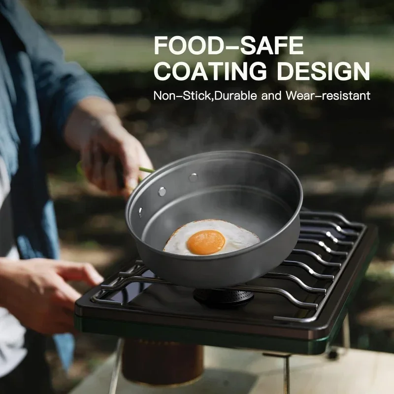 Camping Cooking Set, Outdoor K - Camping Cooking Pot Stainless Steel recensie en prijs