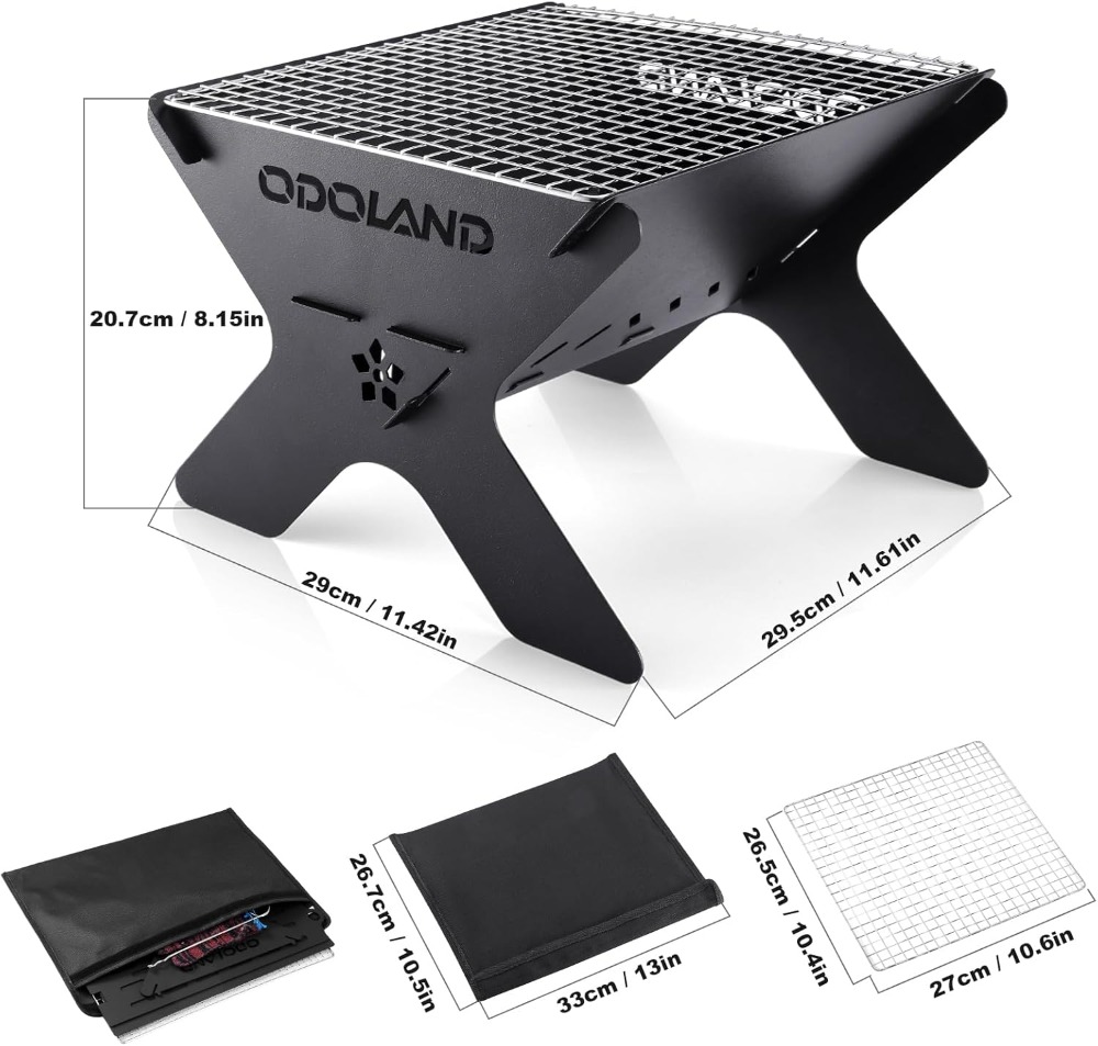 Portable Folding Charcoal Gril - Camp Grill Portable Folding recensie en prijs