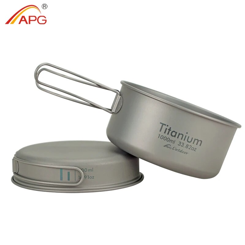 APG Ultralight Titanium Pan Ou - Mess Kit Titanium recensie en prijs
