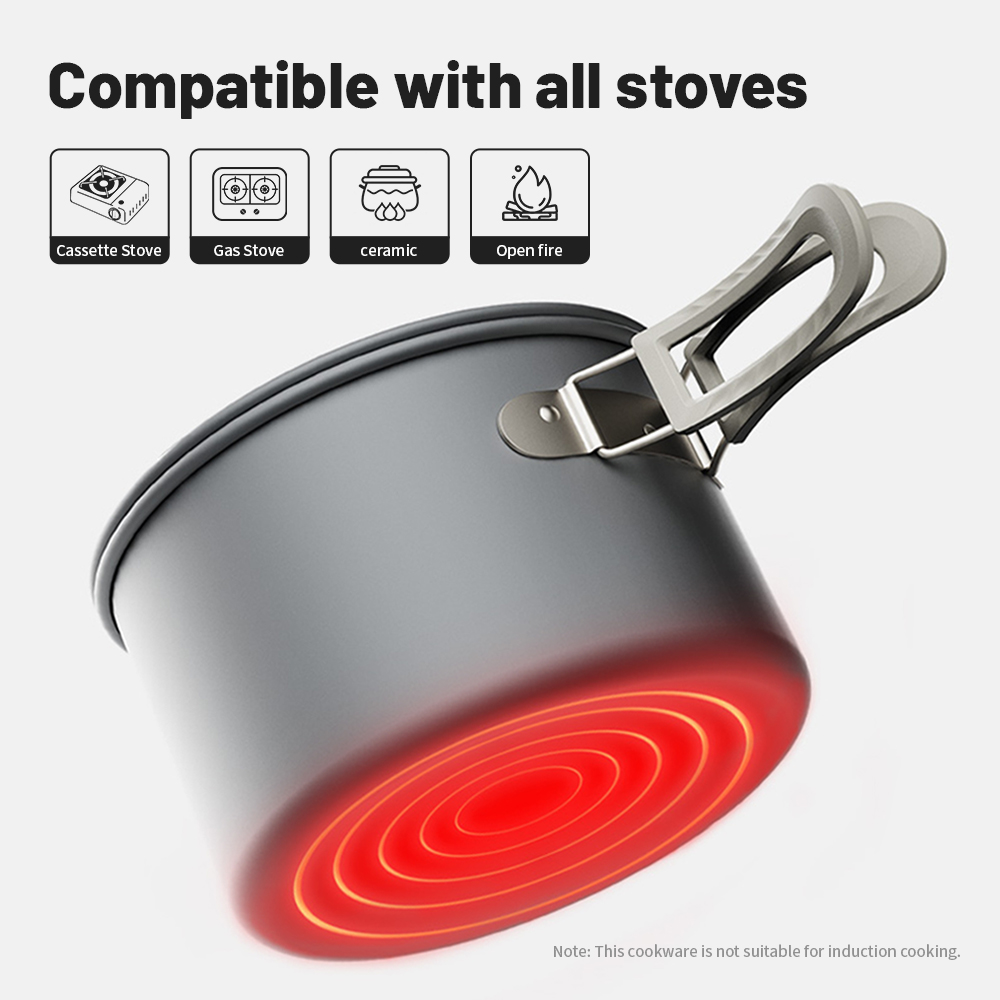 Naturehike Camping Cookware Ki - Camping Cooking Set 2 Person recensie en prijs