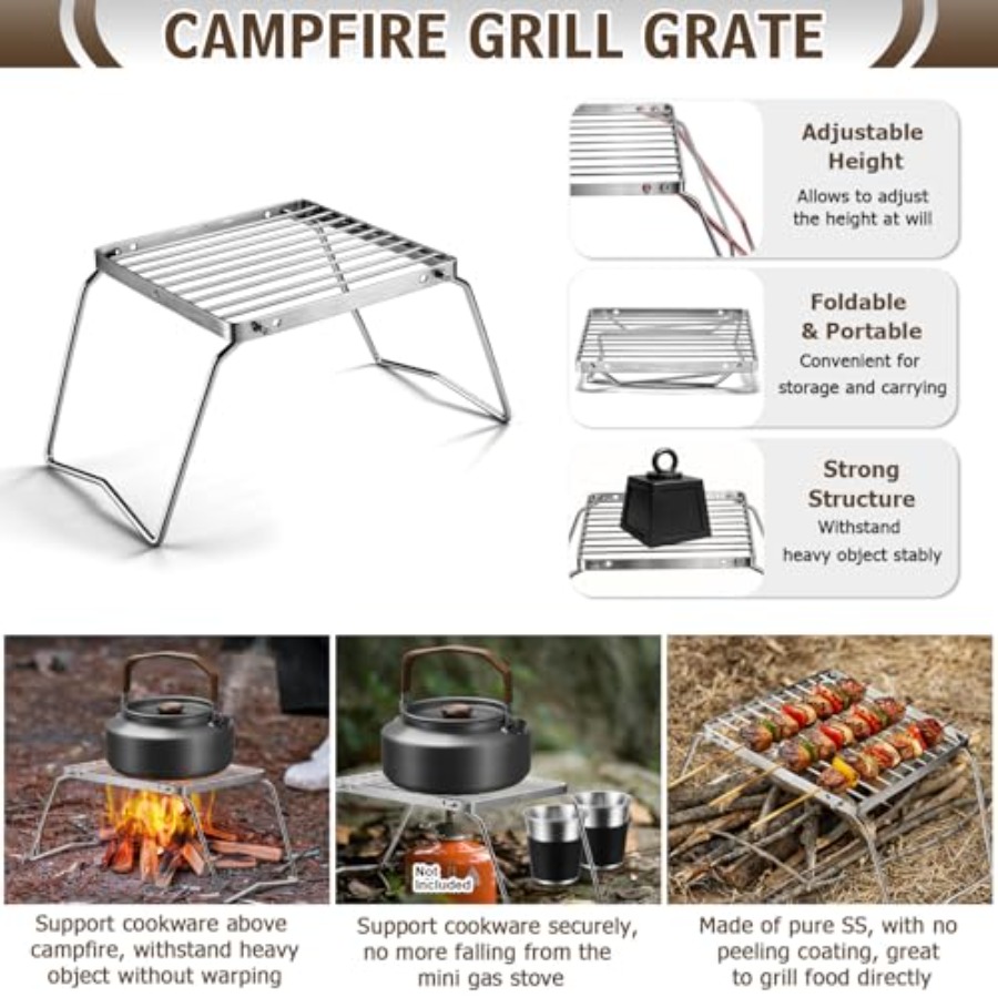 Camping cookware mess kit for  - Camping Cooking Pot Stainless Steel recensie en prijs