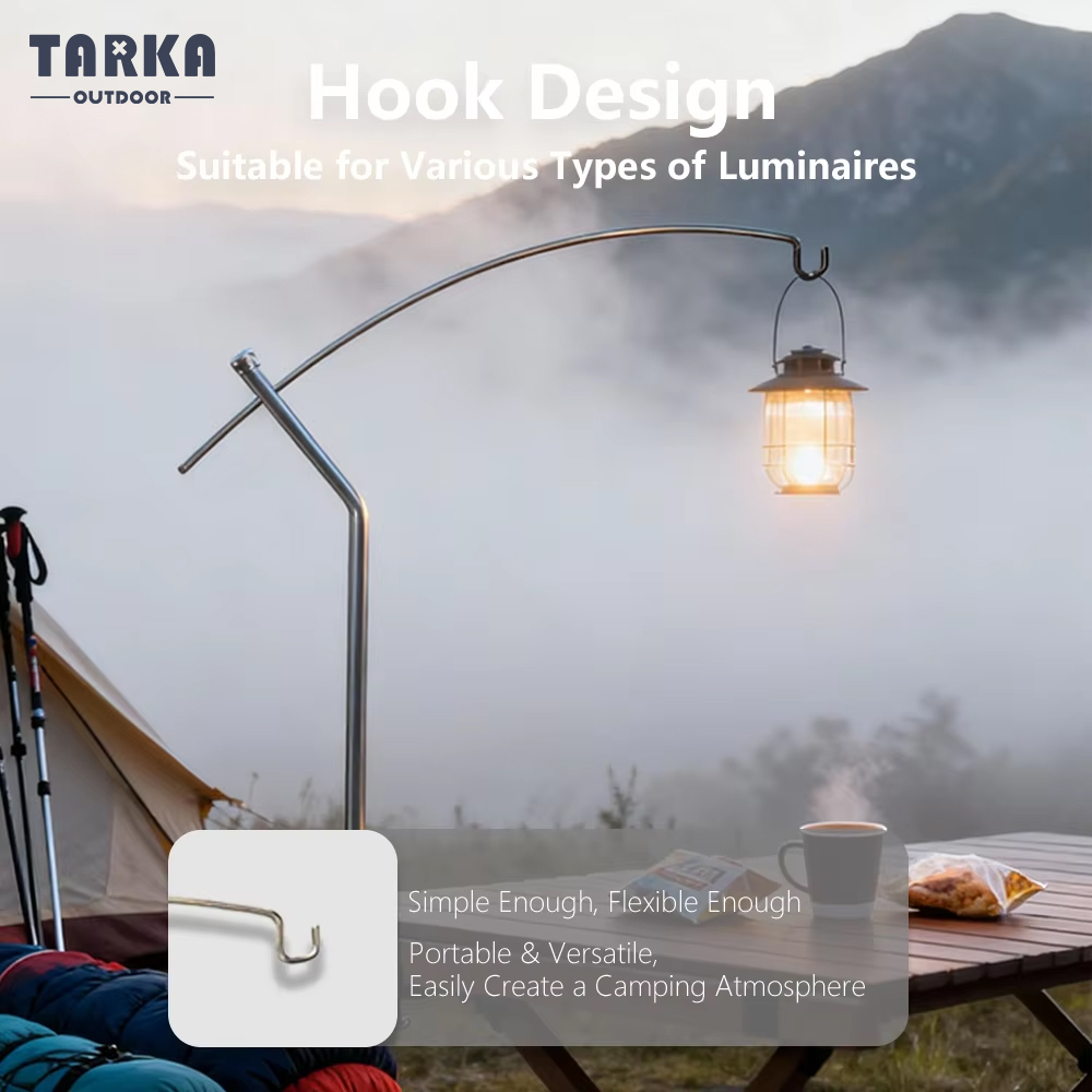 TARKA Detachable Lantern Stand - Camping Cooking Utensil Holder recensie en prijs