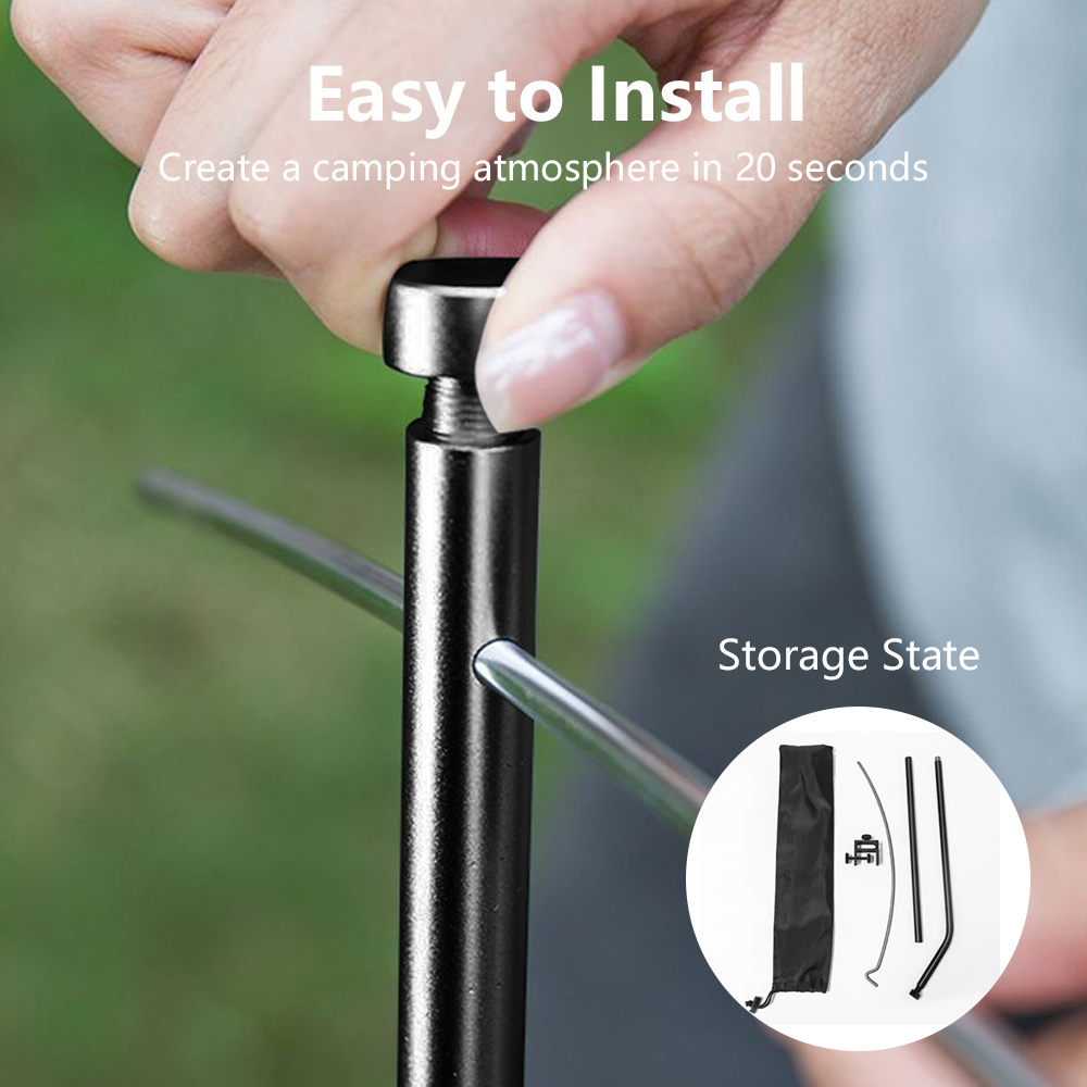 TARKA Detachable Lantern Stand - Camping Cooking Utensil Holder recensie en prijs