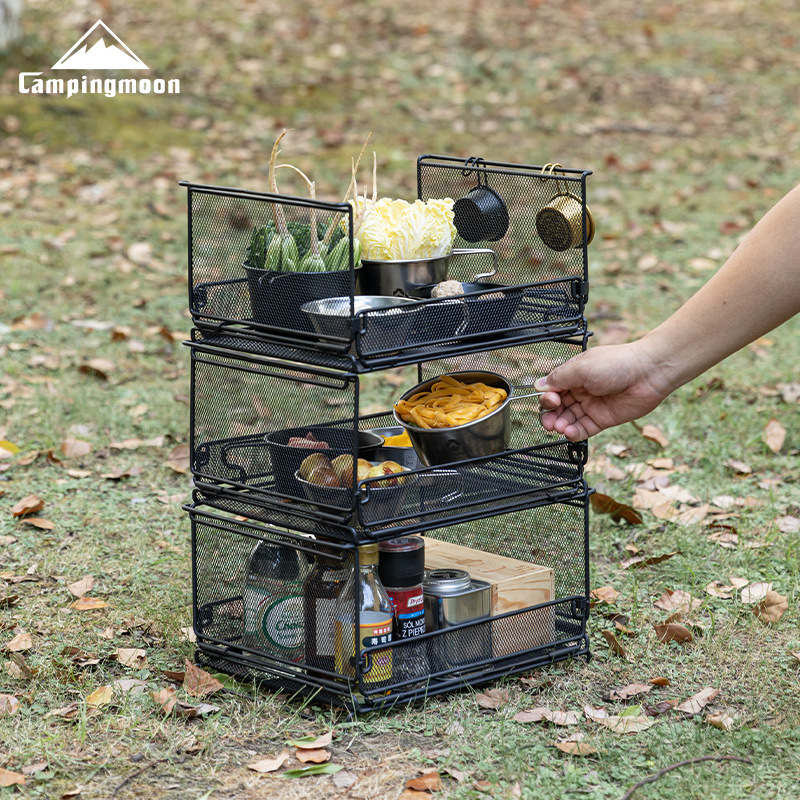 CAMPINGMOON CK-23BK Folding Ha - Camping Cooking Utensil Holder recensie en prijs