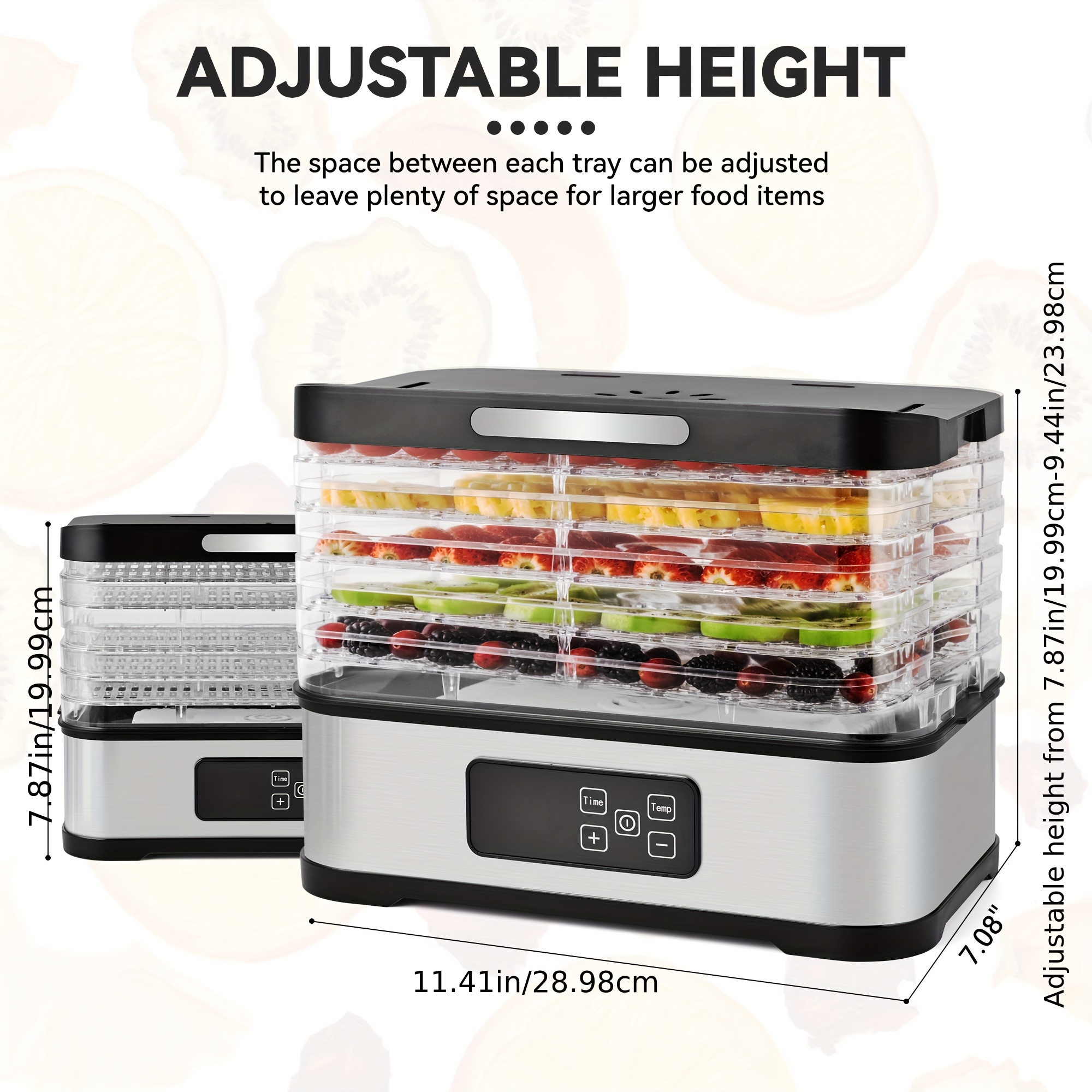 5-Tray Food Dehydrator Machine - Food Dehydrator Camp recensie en prijs