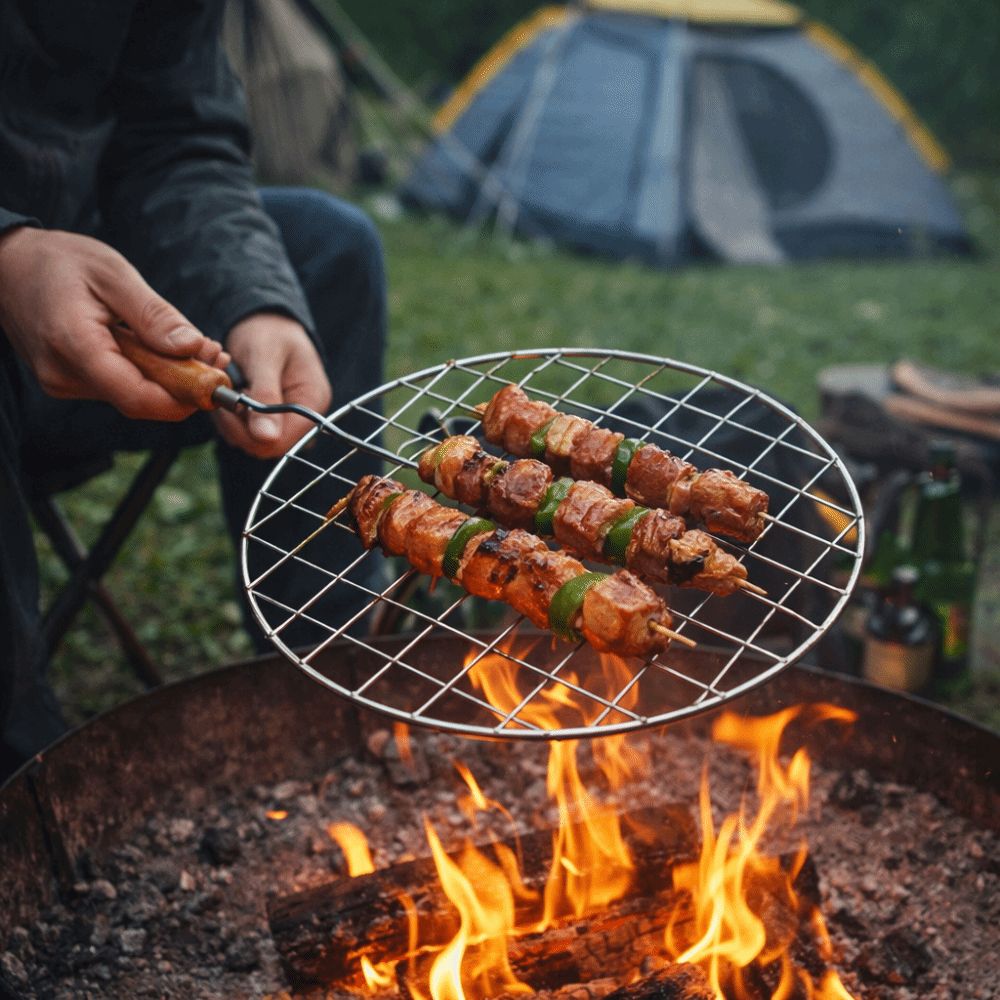 Portable Stainless Steel BBQ G - Camping Cooking Portable recensie en prijs