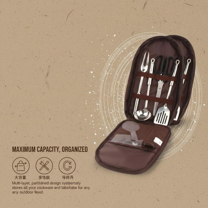Outdoor Cooking Bag Camping St - Camping Cooking Utensil Organizer recensie en prijs