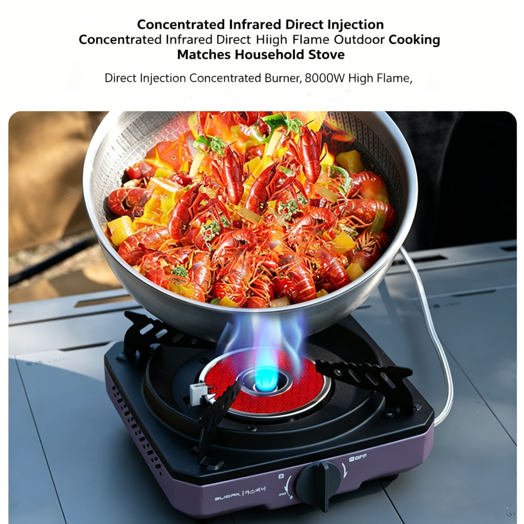 BUERK 8000W Infrared Gas Stove - Camping Cooking Equipment Gas recensie en prijs