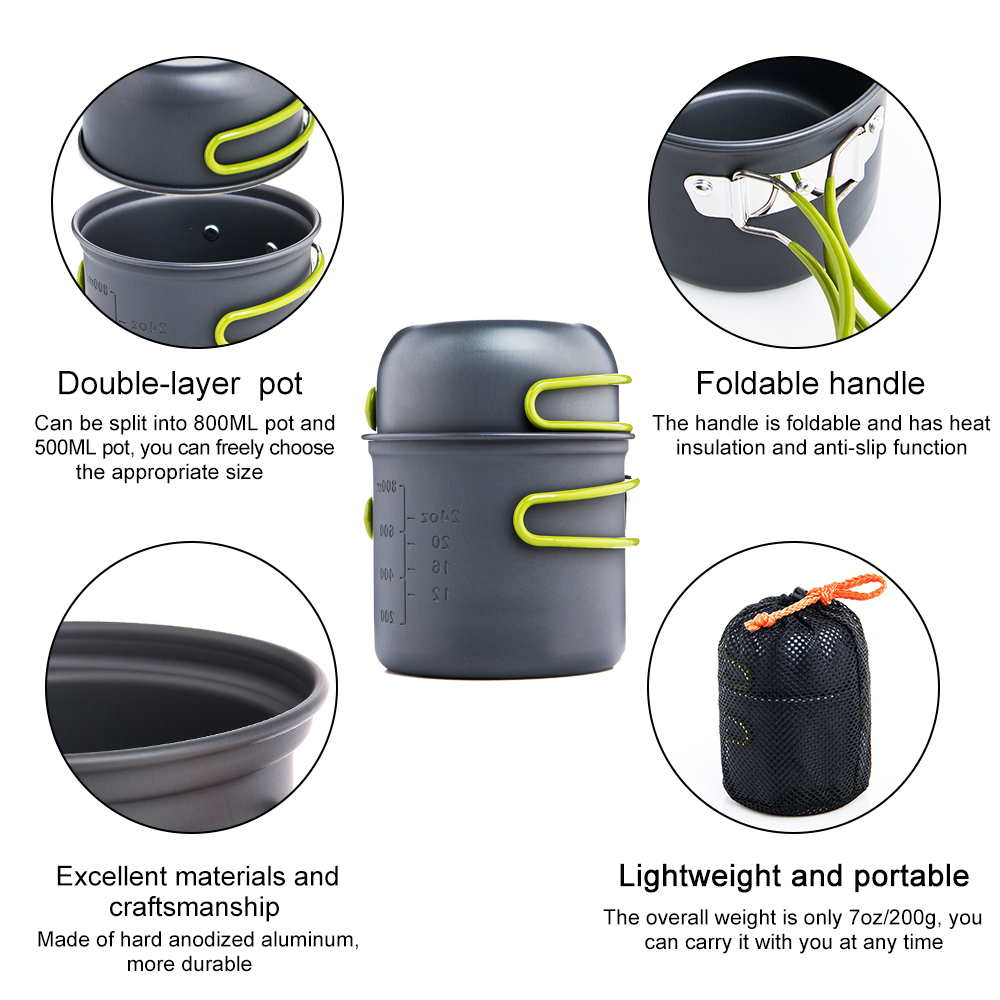 Widesea Ultralight Camping Coo - Camping Cooking Utensil Organizer recensie en prijs