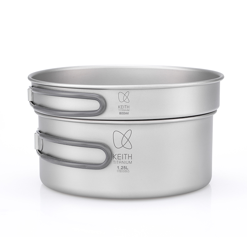 KEITH Pure Titanium 2-Piece Co - Mess Kit Titanium recensie en prijs