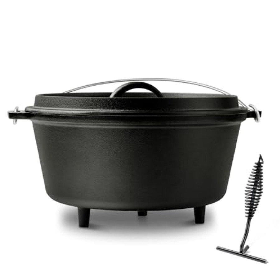 Pre-Seasoned Cast Iron Camp Du - Camp Dutch Oven Cast recensie en prijs