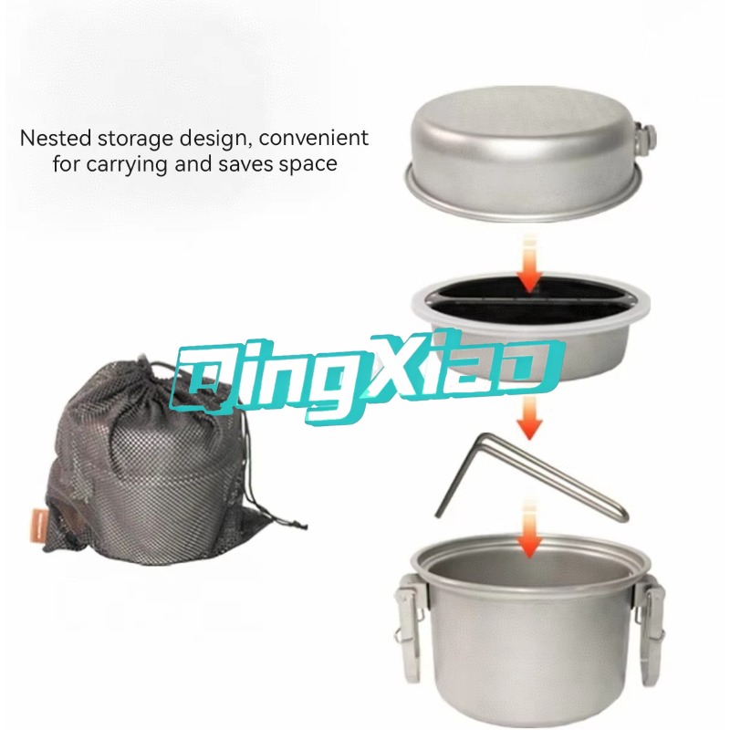 Outdoor 304 Stainless Steel Mu - Camping Cooking Pot Stainless Steel recensie en prijs