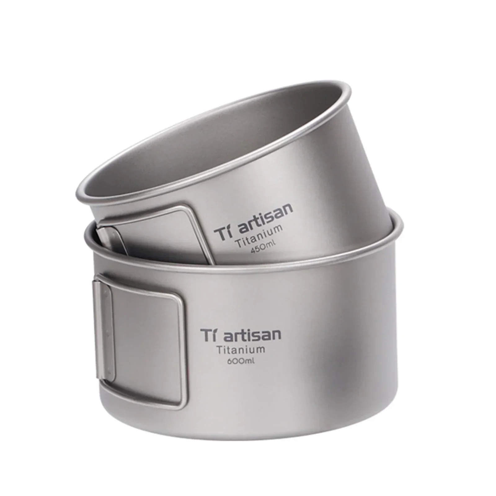 Titanium Bowl With Folding Han - Camping Cooking Cover recensie en prijs