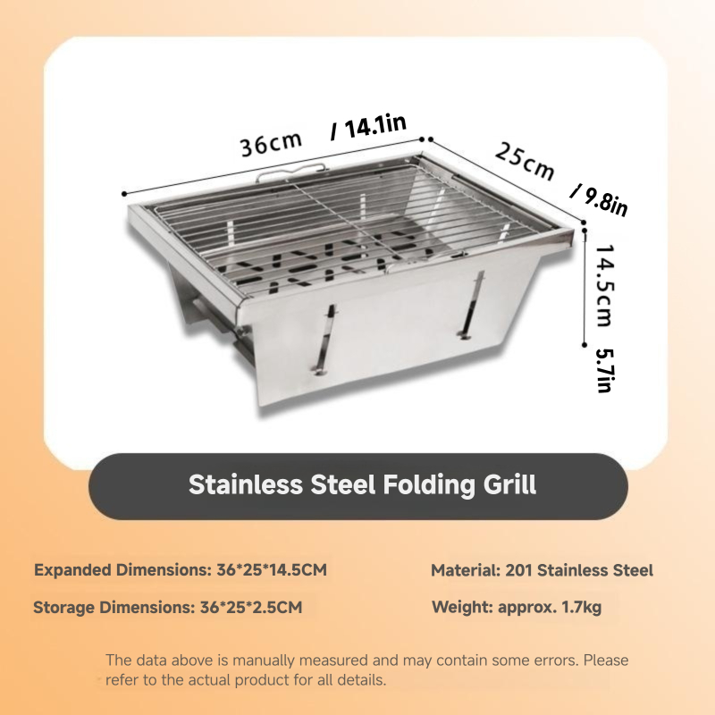 WESTTUNE IGT Barbecue Grill Fo - Camp Grill Portable Folding recensie en prijs