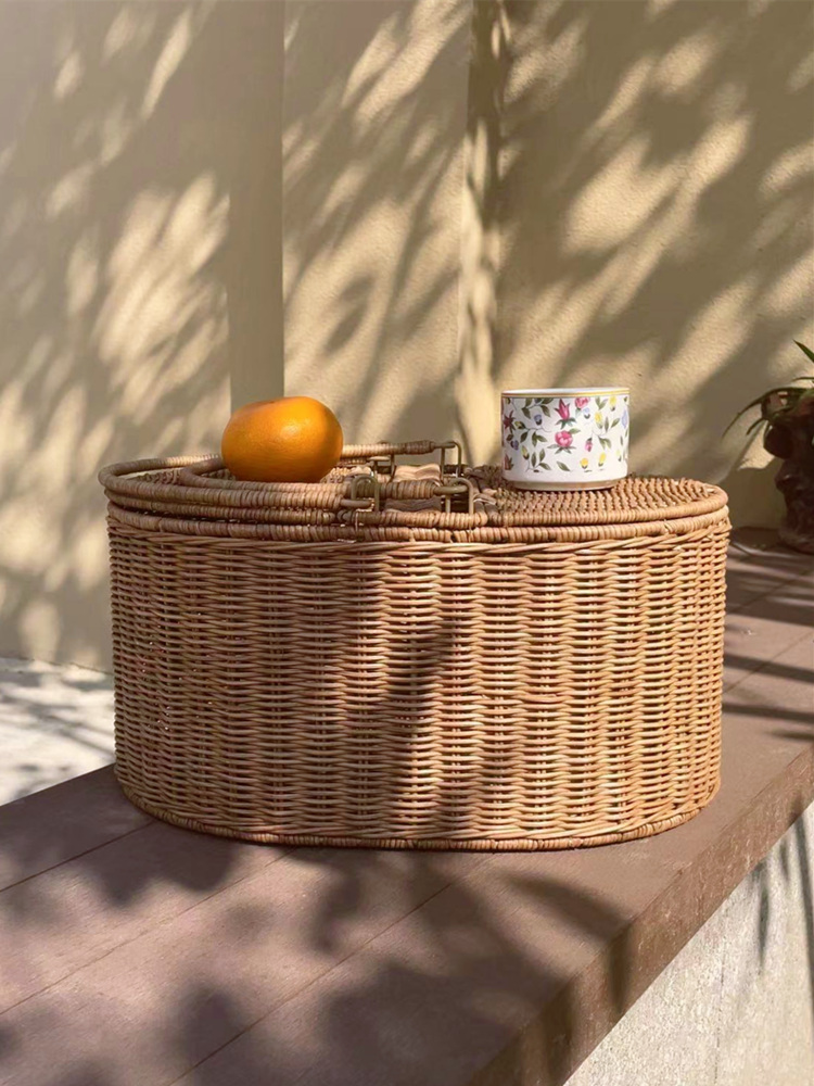 FenEr Wicker Camping Picnic Ba - Camping Cooking Basket recensie en prijs