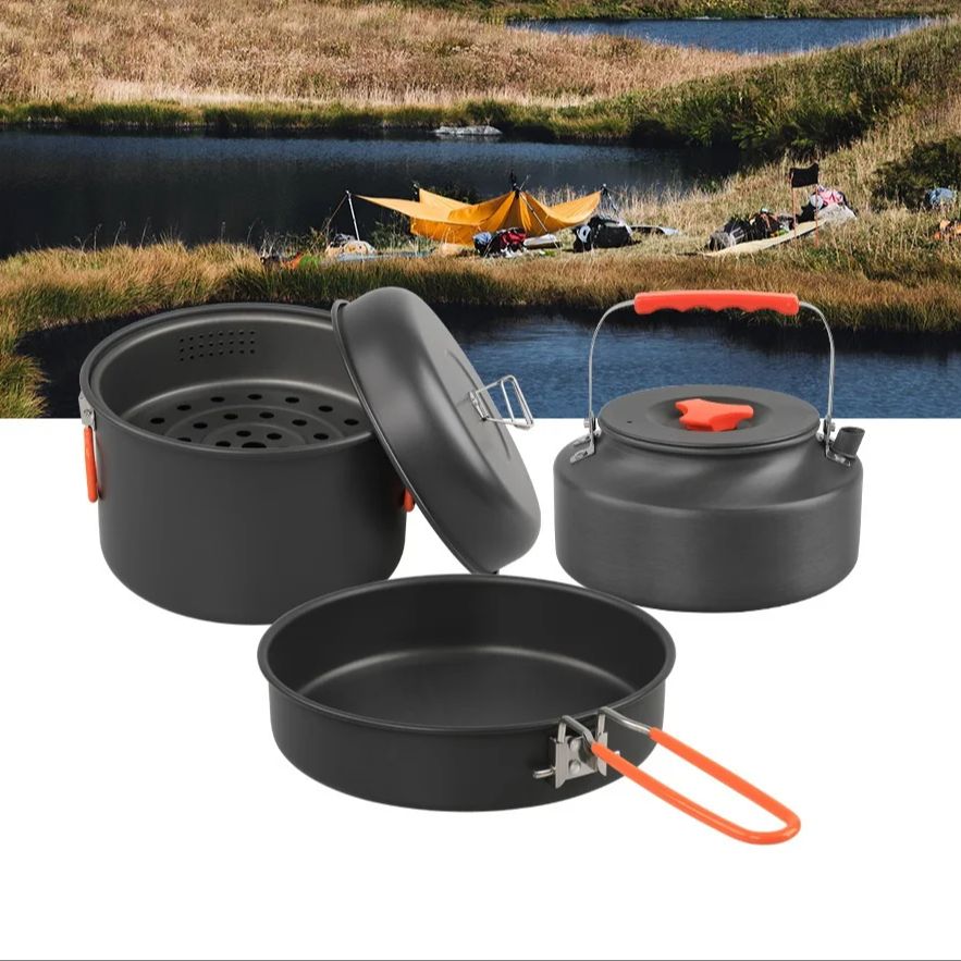 Outdoor Cookware Set Camping C - Camping Cooking Set 2 Person recensie en prijs