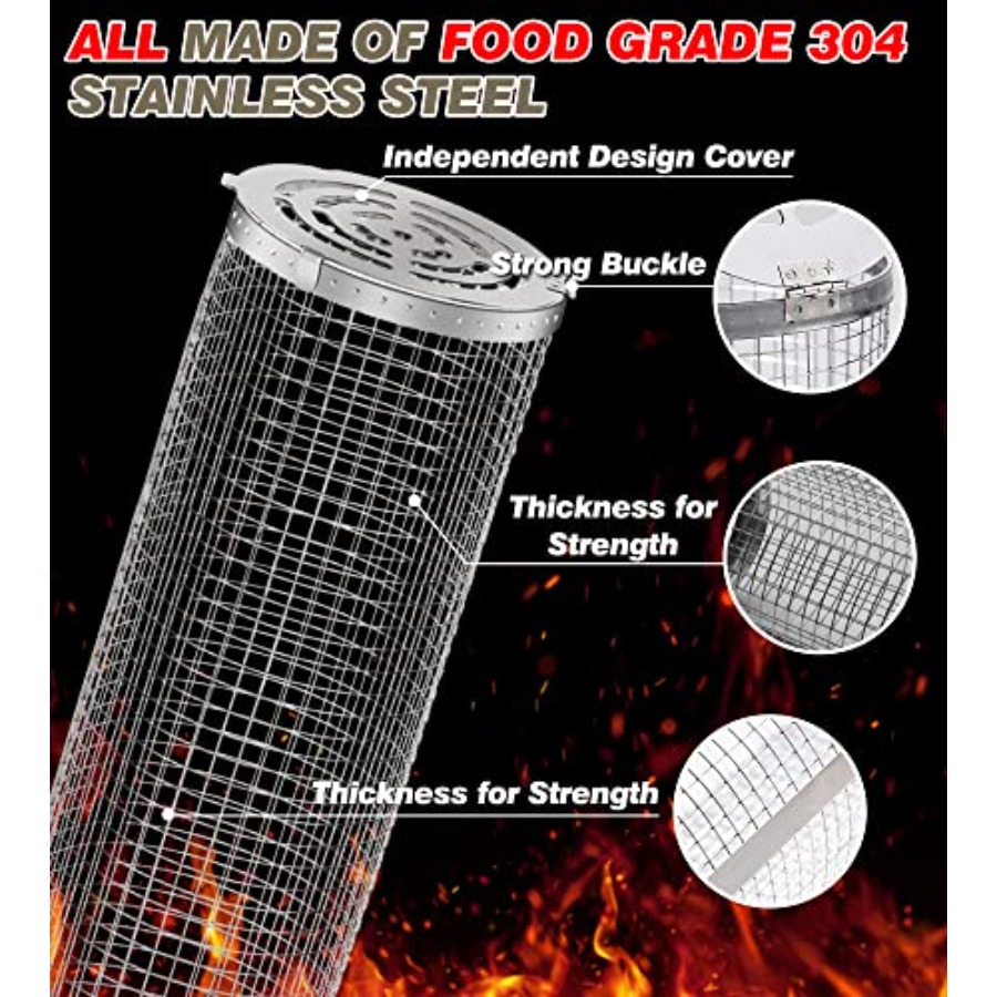 Outdoor Grilling Baskets Grill - Camping Cooking Basket recensie en prijs