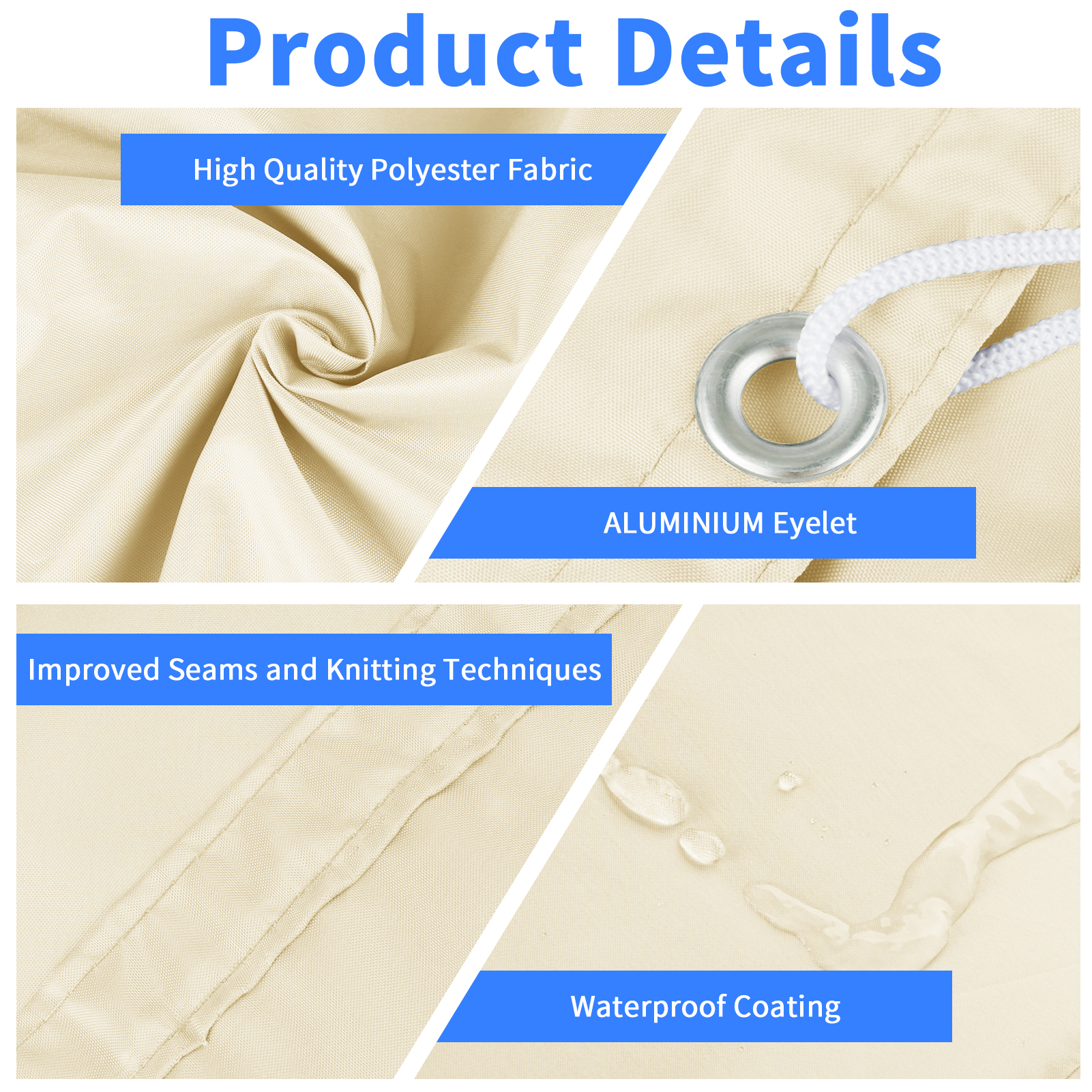 Waterproof Shade Sail with Gro - Camping Cooking Cover recensie en prijs