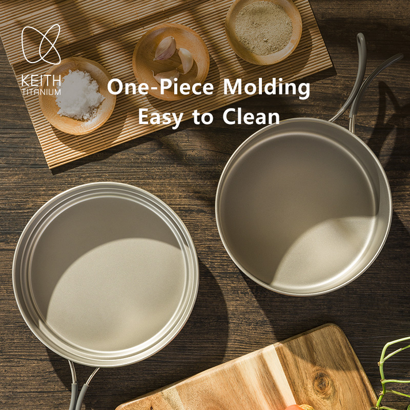 Keith Titanium Pot Set Outdoor - Nesting Camping Cooking Set recensie en prijs