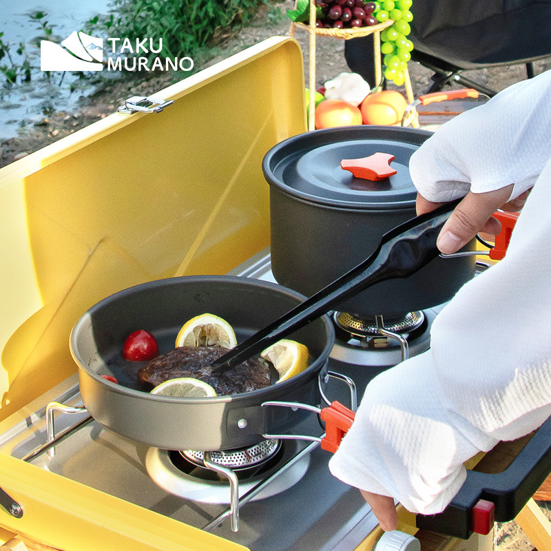 Camping Cookware Set Outdoor C - Camping Cooking Basket recensie en prijs