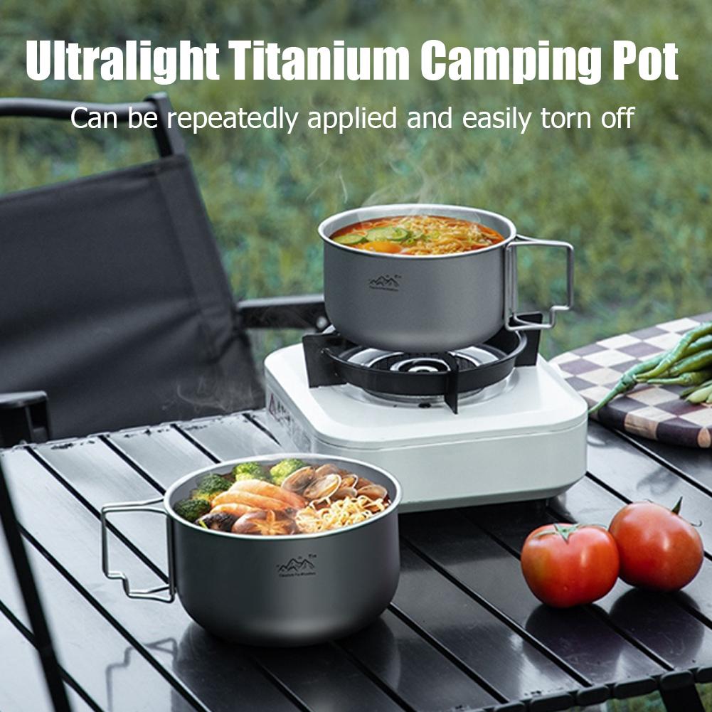 Ultralight Titanium Backpackin - Camping Cooking Pot Stainless Steel recensie en prijs