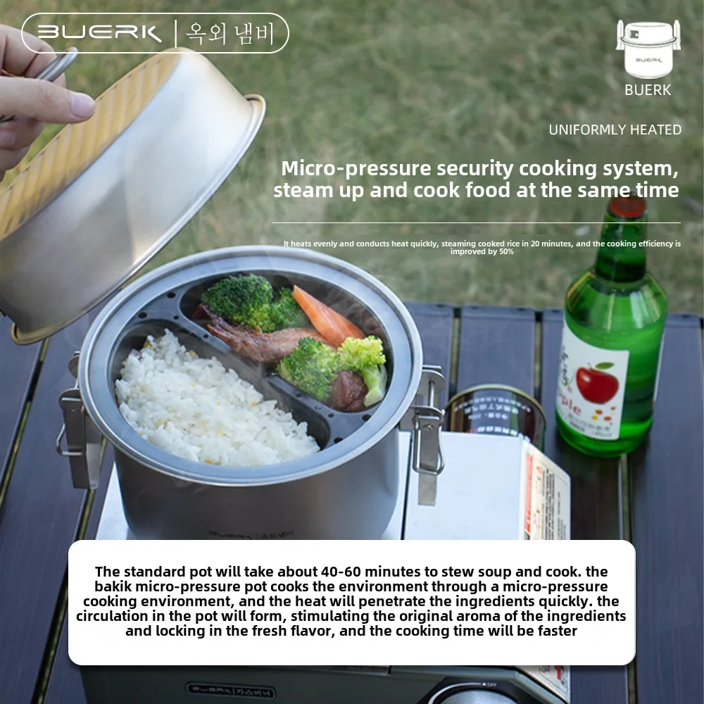 Outdoor Camping Multi Function - Camping Cooking Pot Stainless Steel recensie en prijs