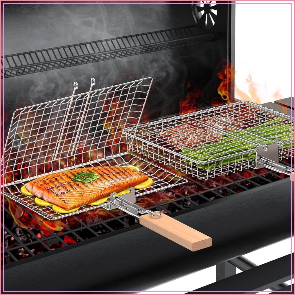 Fish Grill Basket Set, Removab - Nesting Camping Cooking Set recensie en prijs