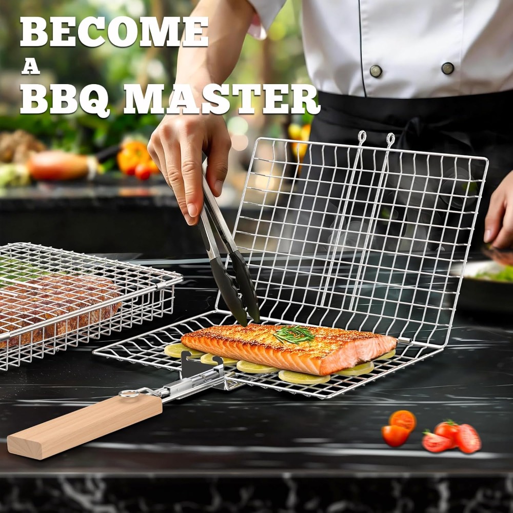 Fish Grill Basket Set, Removab - Nesting Camping Cooking Set recensie en prijs