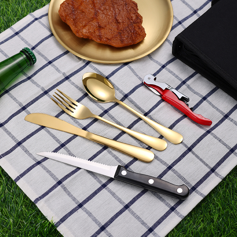 10Pcs Camping Tableware Set 30 - Camping Cooking And Eating recensie en prijs