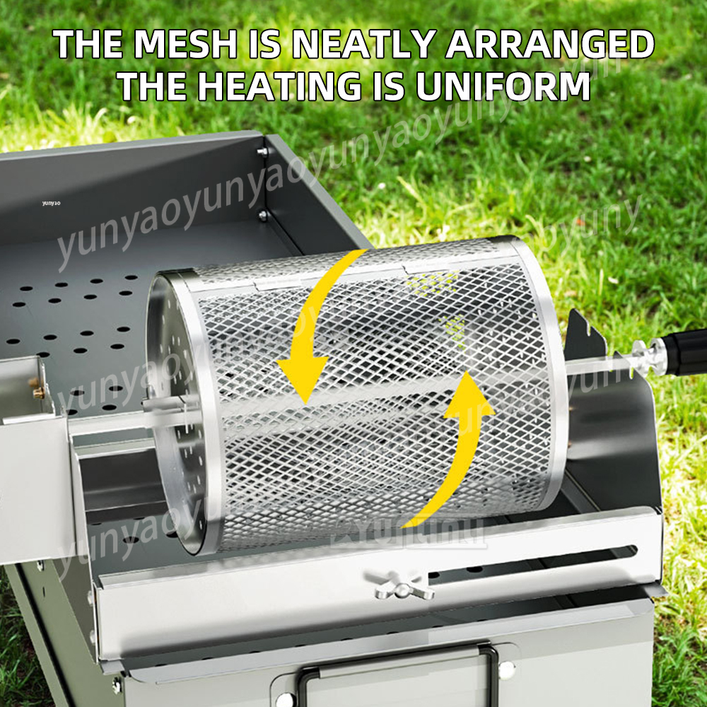 Round Grill Basket Camping BBQ - Camping Cooking Basket recensie en prijs
