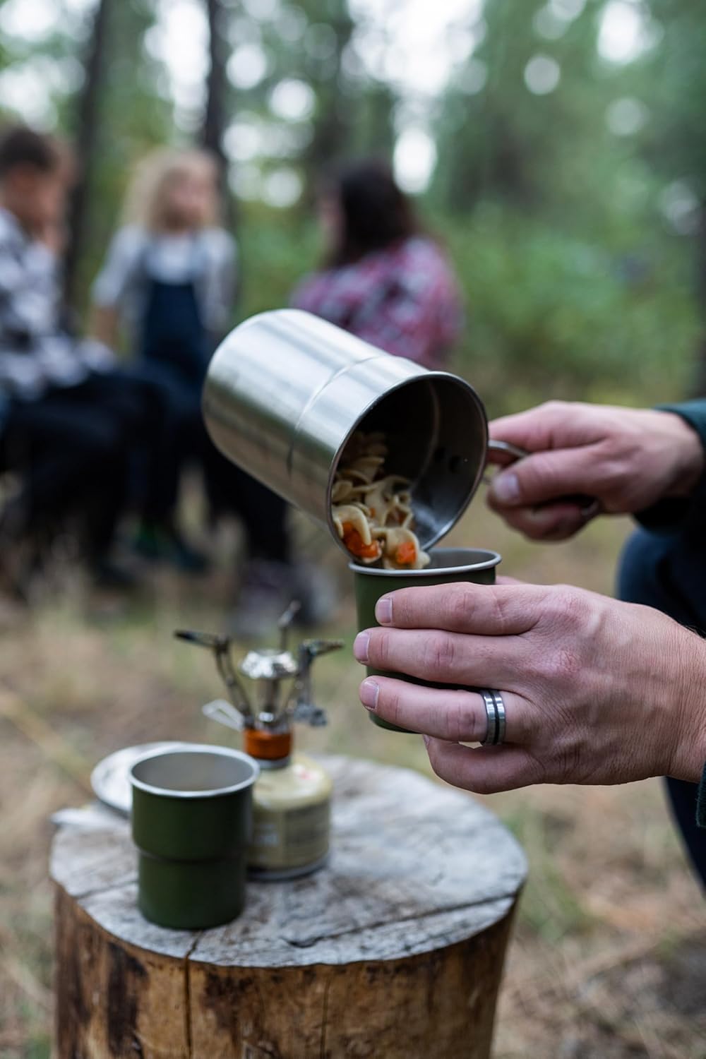 Stainless Steel Camping Cookwa - Nesting Camping Cooking Set recensie en prijs