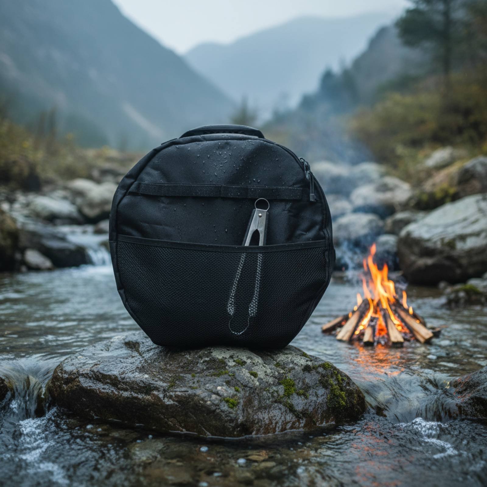 Bbq Pan Organizer Bag Thickene - Camp Grill Portable Folding recensie en prijs
