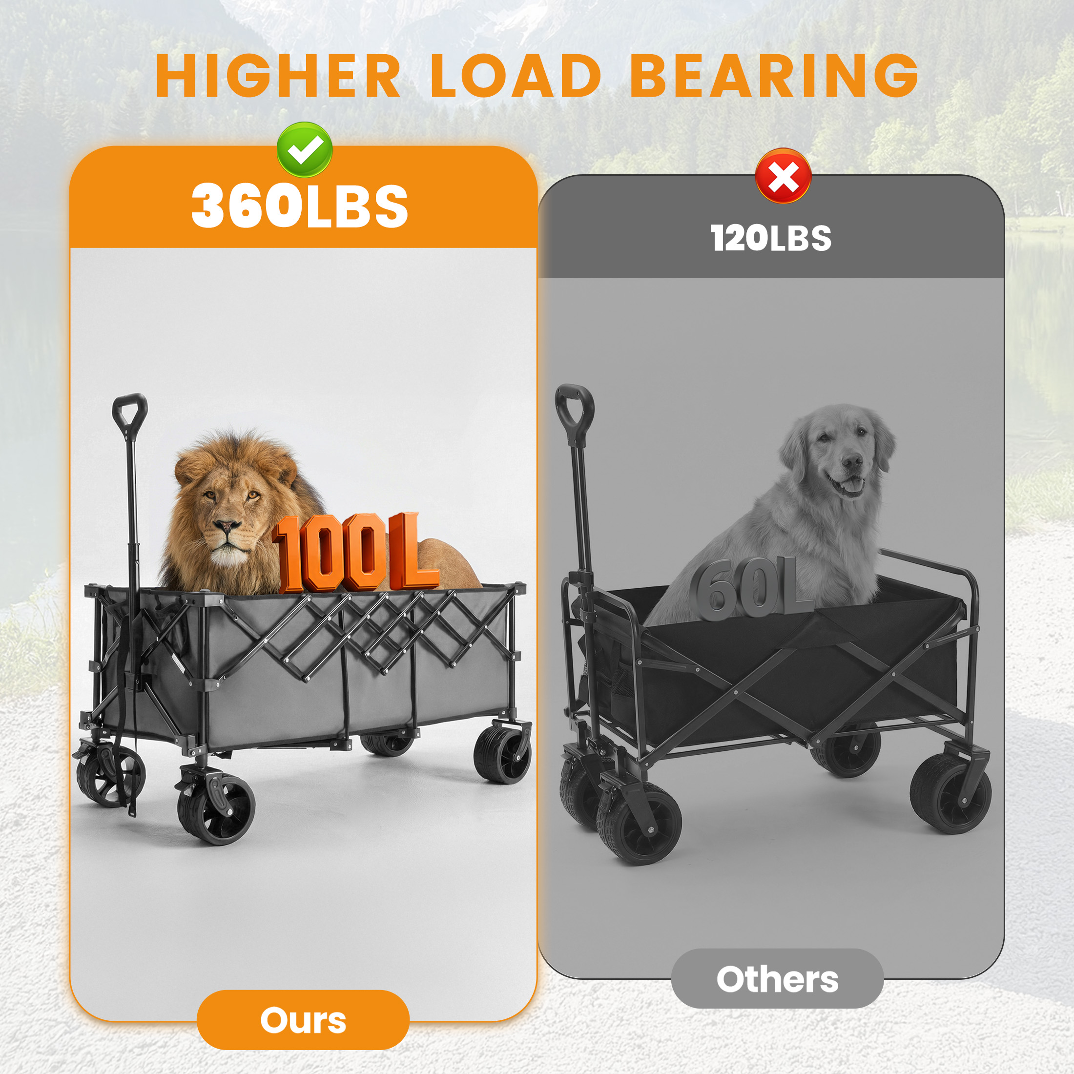 JHK Portable Extended Collapsi - Camping Cooking Table Foldable recensie en prijs