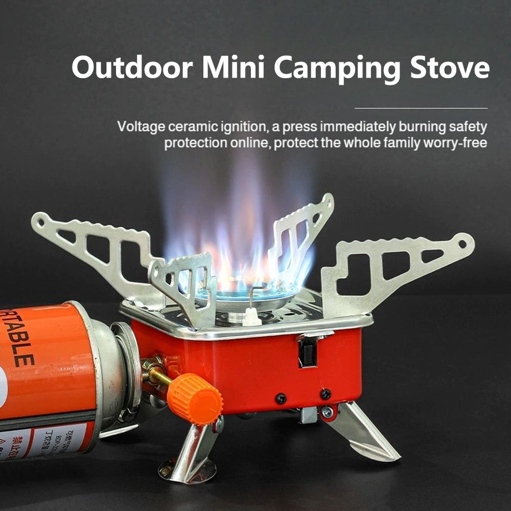 New 1pcs Camping Gas Stove Por - Camping Cooking Equipment Gas recensie en prijs