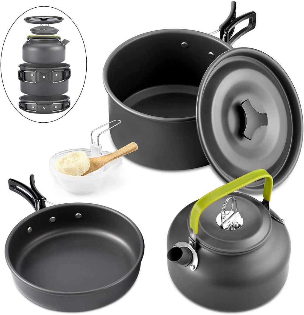 Outdoor camping cookware set a - Camping Cooking Set 2 Person recensie en prijs