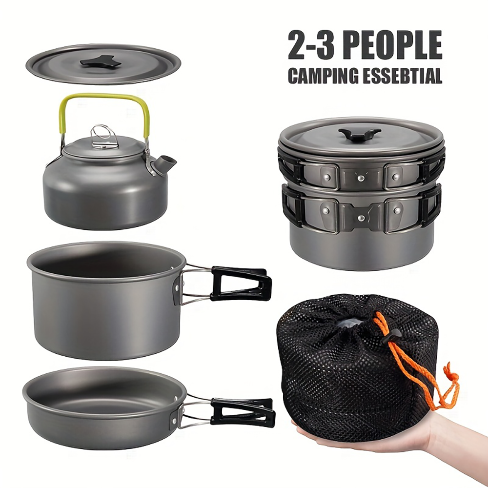 Outdoor camping cookware set a - Camping Cooking Set 2 Person recensie en prijs