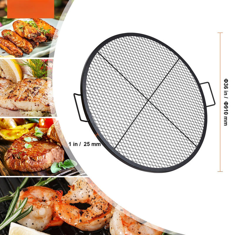 Black Round Cooking Grid 36 In - Camping Cooking Portable recensie en prijs