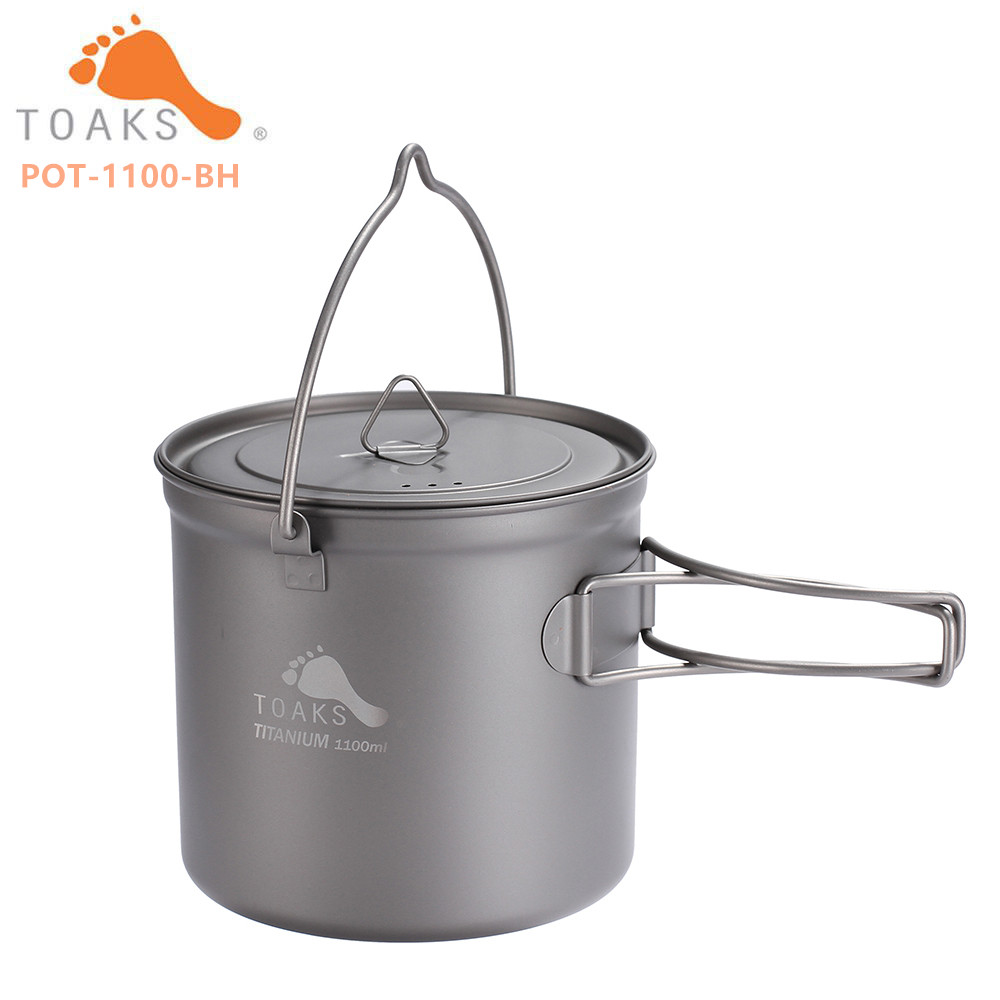 TOAKS TITANIUM POT WITH BAIL H - Mess Kit Titanium recensie en prijs